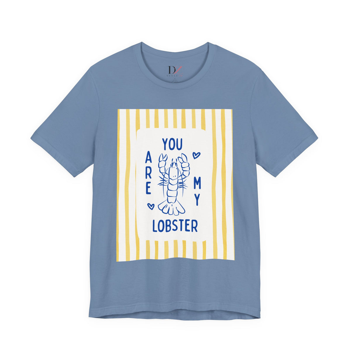 You Are My Lobster T-Shirt | Cute Lobster Illustration, Nautical Stripes